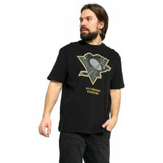 Футболка Atributika & Club Pittsburgh Penguins, размер M, черный