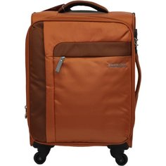 Чемодан American Tourister, 64 л, размер M, оранжевый