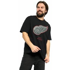 Футболка Atributika & Club Detroit Red Wings, размер XS, черный