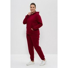 Костюм спортивный CLEO, размер 48, бордовый