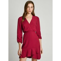 Платье Pepe Jeans Осень-зима 2024, размер XL, красный