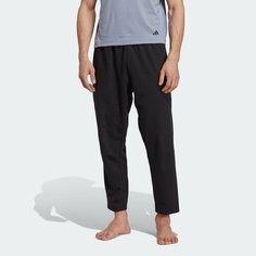 Брюки adidas Yoga Base Training Pants, размер S, черный