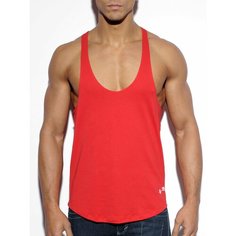 Майка ES Collection Fitness Plain Tank Top, размер 2XL, красный