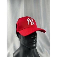 Бейсболка 47 Brand Бейсболка мужская женская НЮ, ЛА для мужчин и женщин, размер 56-58, красный
