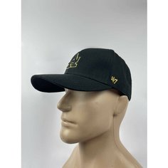 Бейсболка 47 Brand Бейсболка мужская женская НЮ, ЛА для мужчин и женщин, размер 56-58, черный