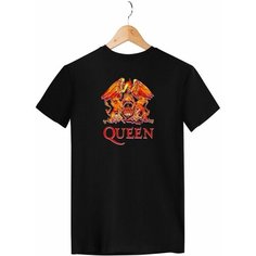 Футболка Zerosell Квин Queen Фреди меркьюри, размер L, черный