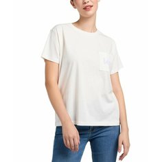 Футболка Lee Women Lee Pocket Tee, размер M, бежевый