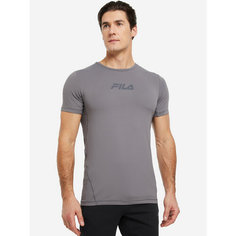 Футболка спортивная Fila, размер 52, темно-серый