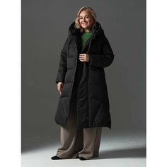 Пальто DIMMA fashion studio Консуэла, размер 52, черный