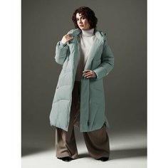 Пальто DIMMA fashion studio Консуэла, размер 50, ментоловый
