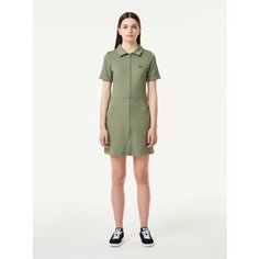 Платье LACOSTE Осень-зима 2024, размер T42, хаки