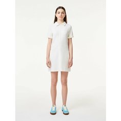 Платье LACOSTE Осень-зима 2024, размер T42, белый