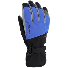 Перчатки Viking для мужчин, размер 8, black/blue/yellow