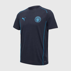 Футболка PUMA FC Manchester City, размер XS, темно-синий