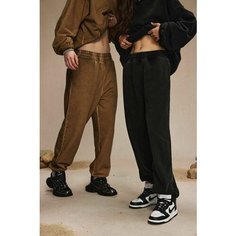 Брюки спортивные OFF STREET, размер M, коричневый