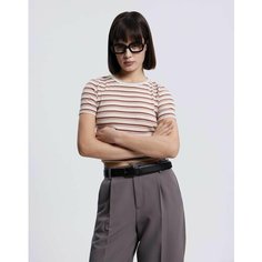 Футболка Gloria Jeans, размер M (44-46), коричневый