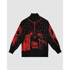 Свитер Антон Лисин Рождество, размер L/XL, , красный