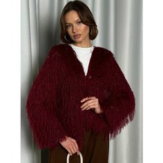 Кардиган EMBERENS, размер S/M, , бордовый, бордовый