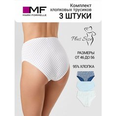 Трусы MARK FORMELLE 412075-4, размер 3XL, голубой, синий, бежевый
