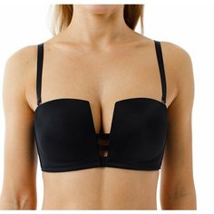Бюстгальтер Coquette Revue SKIN, размер 70D, черный