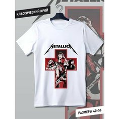 Футболка Hypnotica, размер S, белый Без бренда