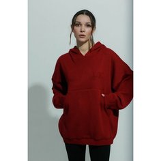 Худи LO KNIT, размер 50, , красный