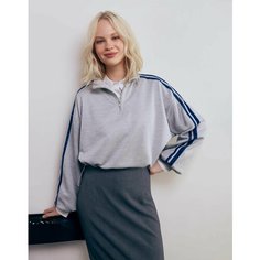 Свитшот Gloria Jeans, размер L (48-50), , серый
