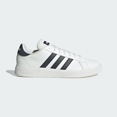 Кеды adidas Grand Court Base 2.0, размер 7 UK, core white/carbon/core white