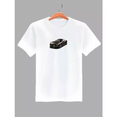 Футболка Ford Mustang, размер S, белый ZA Print
