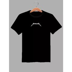 Футболка metallica, размер XXXL, черный ZA Print