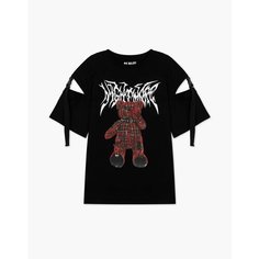 Футболка Gloria Jeans, размер XXS-XS/158, черный