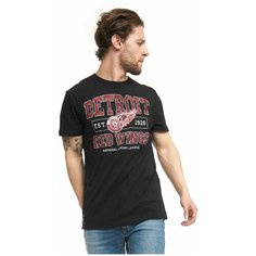 Футболка Atributika & Club Detroit Red Wings, размер XS, черный