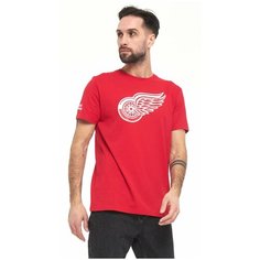Футболка Atributika & Club Detroit Red Wings, размер XS, крaсный