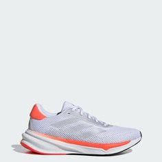 Кроссовки adidas Supernova, размер 4,5 UK, Cloud White/Silver Metallic/Solar Red