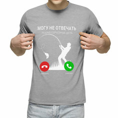 Футболка Us Basic, размер 2XL, серый меланж