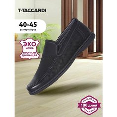 Мокасины T.Taccardi, размер 44, черный
