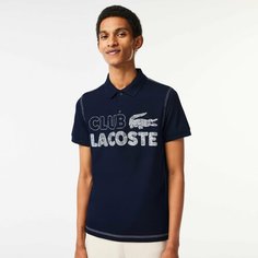 Поло LACOSTE, размер T3, темно-синий