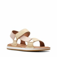 Сандалии Clarks, размер 37 EU, бежевый