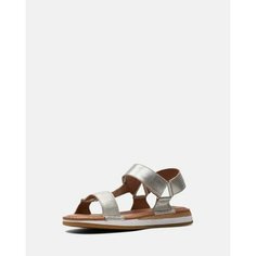 Сандалии Clarks, размер 37 EU, серебристый
