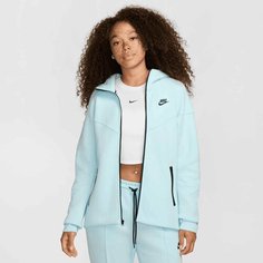 Толстовка NIKE Tech Fleece Windrunner, размер 44-46, , голубой