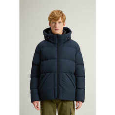Пуховик Woolrich, размер L, синий