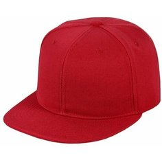 Бейсболка Street Soul для мужчин, размер One Size 56-60 см, красный