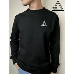 Свитшот 19/36 Street Style Fashion, размер L, , черный, глубокий черный