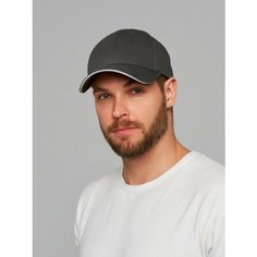 Бейсболка BROHATS для мужчин, размер 56-60, серый