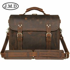 Портфель, коричневый J.M.D/Gometa