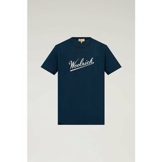 Футболка Woolrich, размер XXL, cиний