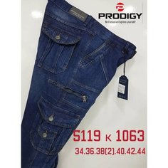 Джинсы PRODIGY, размер 38/36, темно-синий