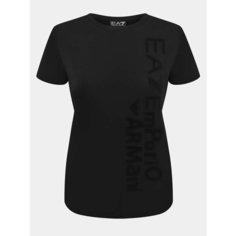 Футболка EA7 EMPORIO ARMANI, размер S, черный