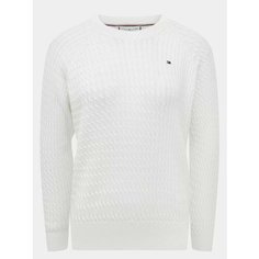 Джемпер TOMMY HILFIGER, размер L, , белый