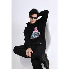 Худи FORIEC _, размер 2XL (56), , черный